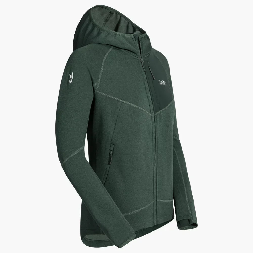 Amiko Women's Fleece Hooded Jacket
