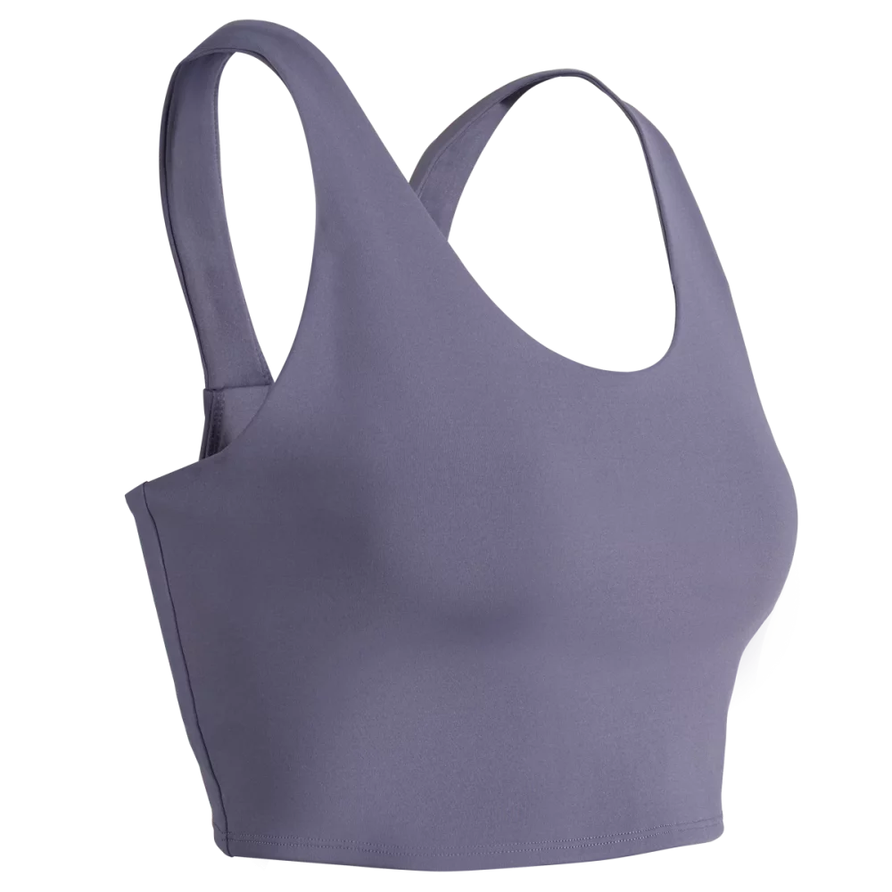 Fluo Women's Bra Top — Purple