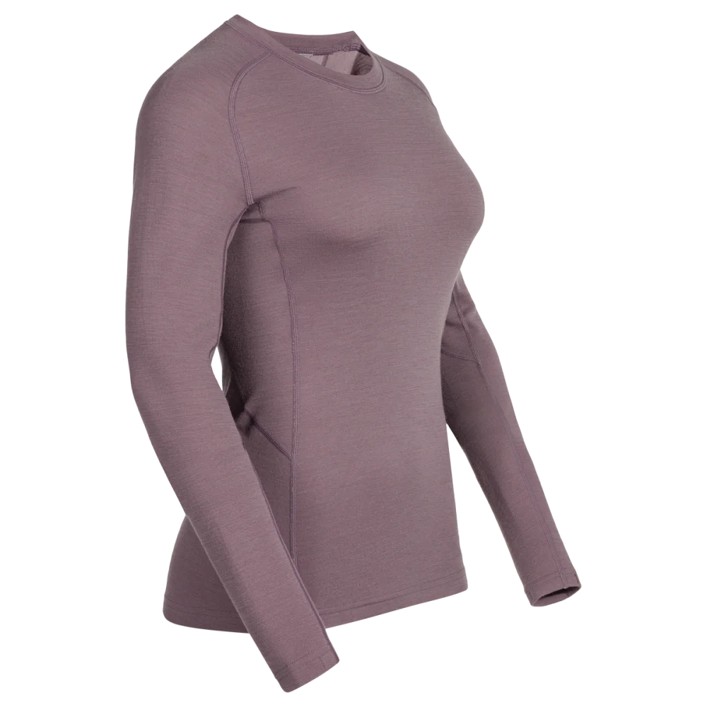 Hejma Women's Merino Longsleeve — Grape Mauve