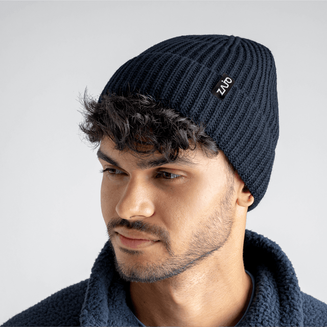 Hela Beanie — Iced Mauve