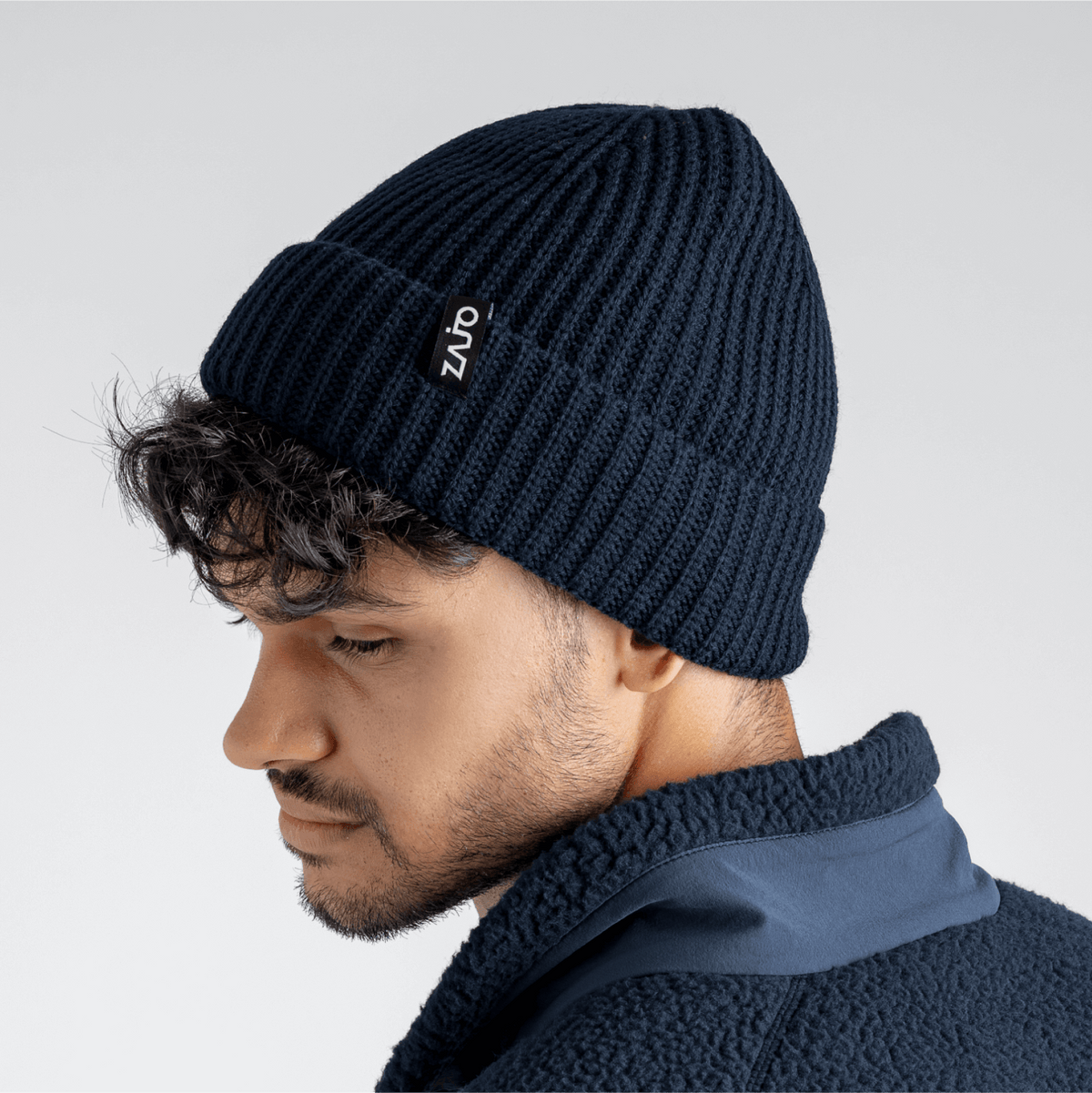Hela Beanie — Iced Mauve