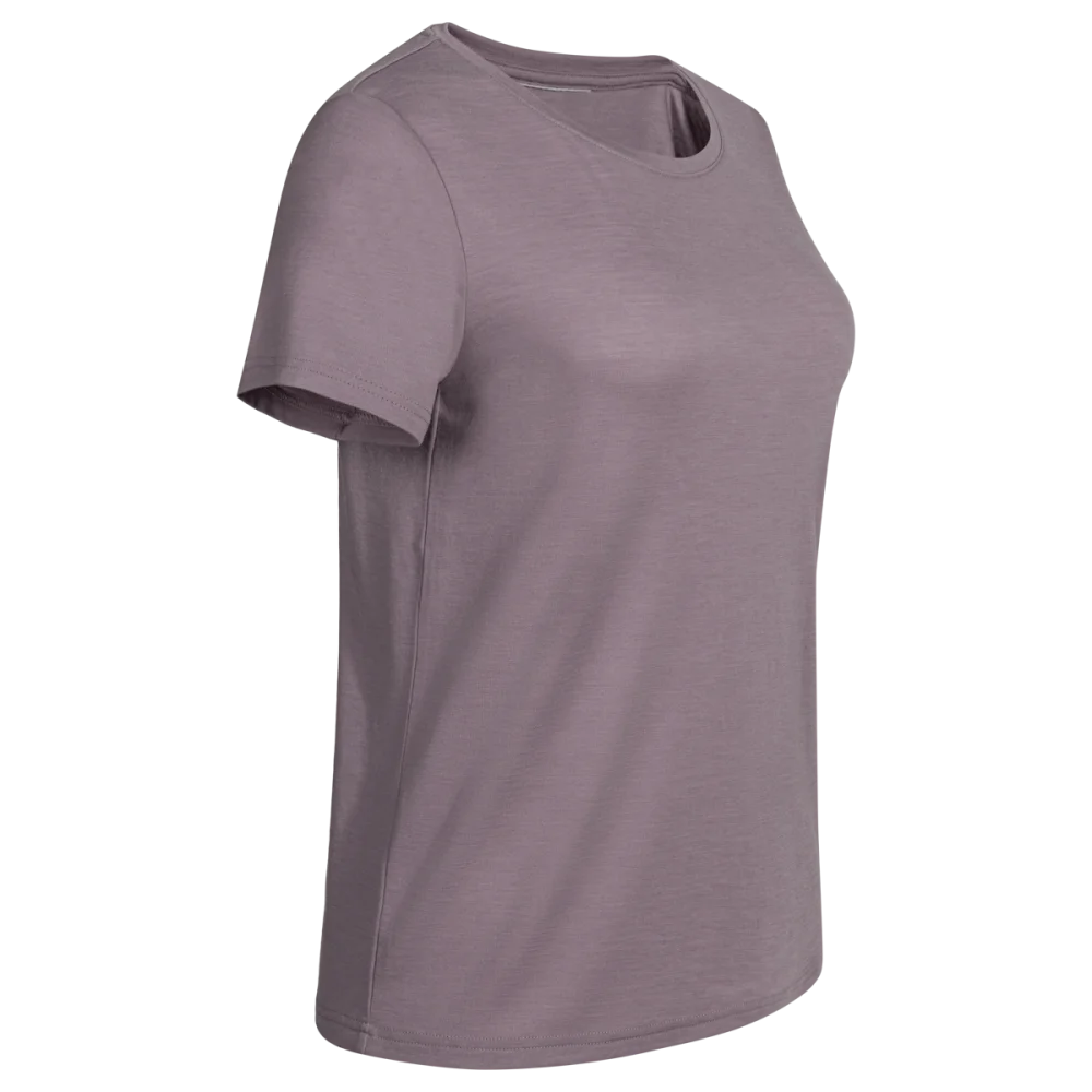 Kora Women's Merino T-shirt — Iced Mauve