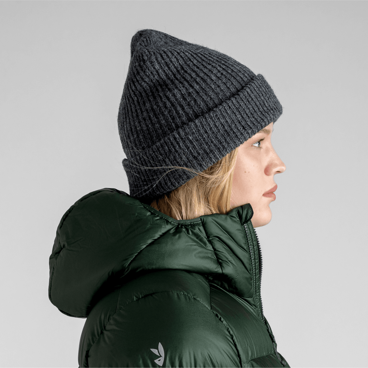 Lana Alpaca Wool Beanie — Off White