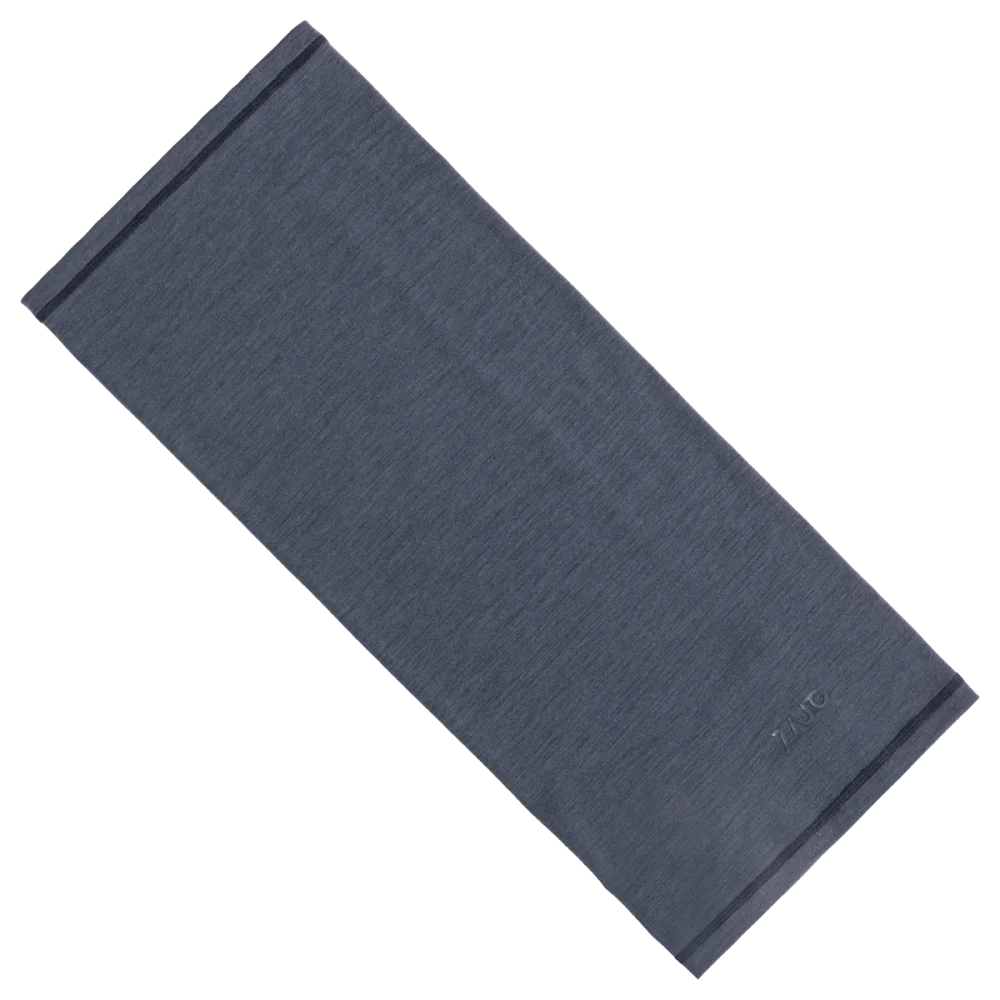 Senti Merino Multifunctional Scarf — Grey Navy