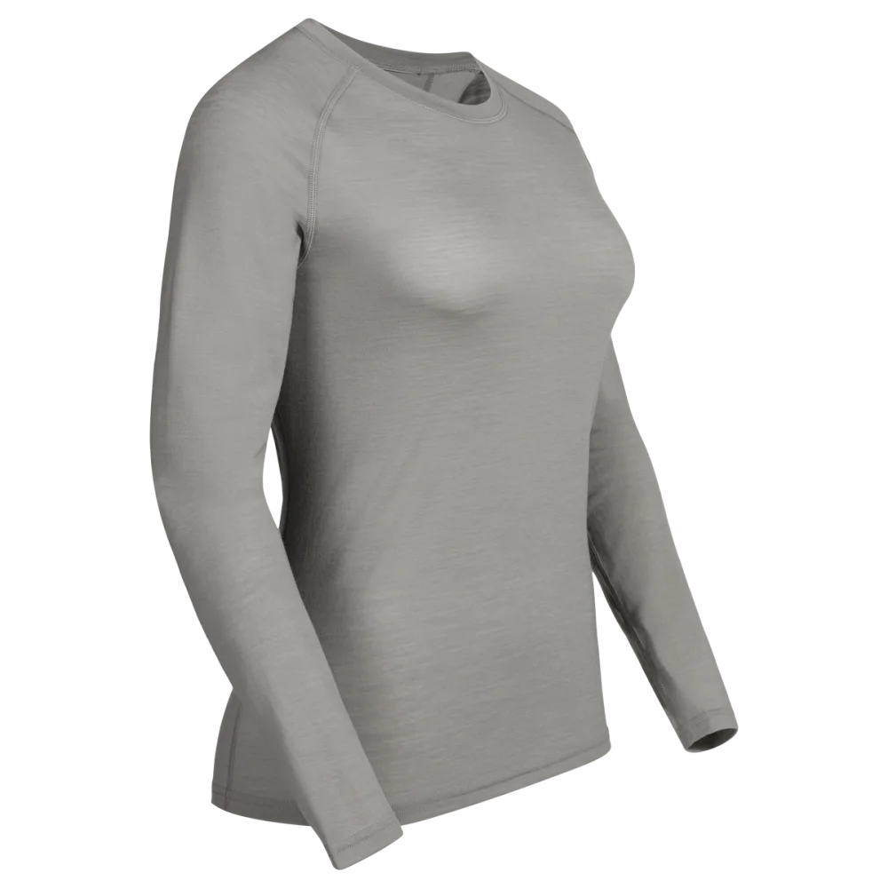 Senti Women's Merino Longsleeve — Dove Grey