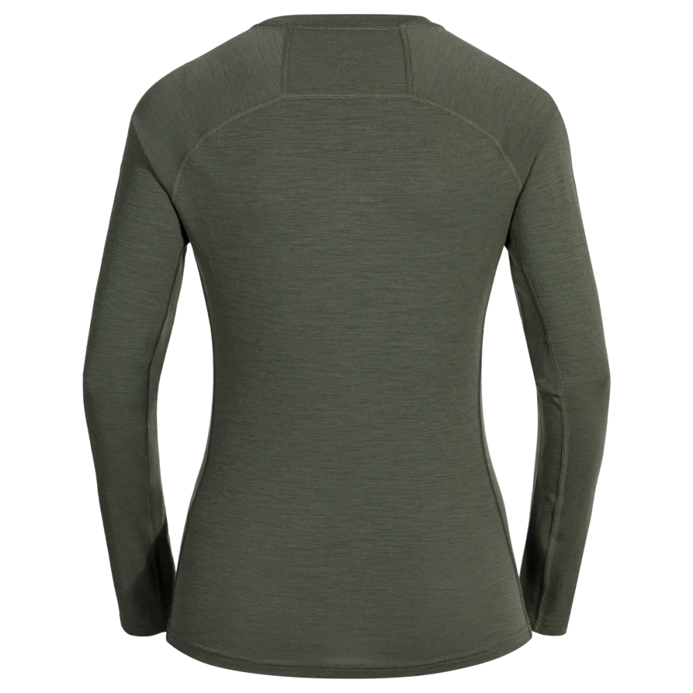 Senti Women's Merino Longsleeve — Thyme Green