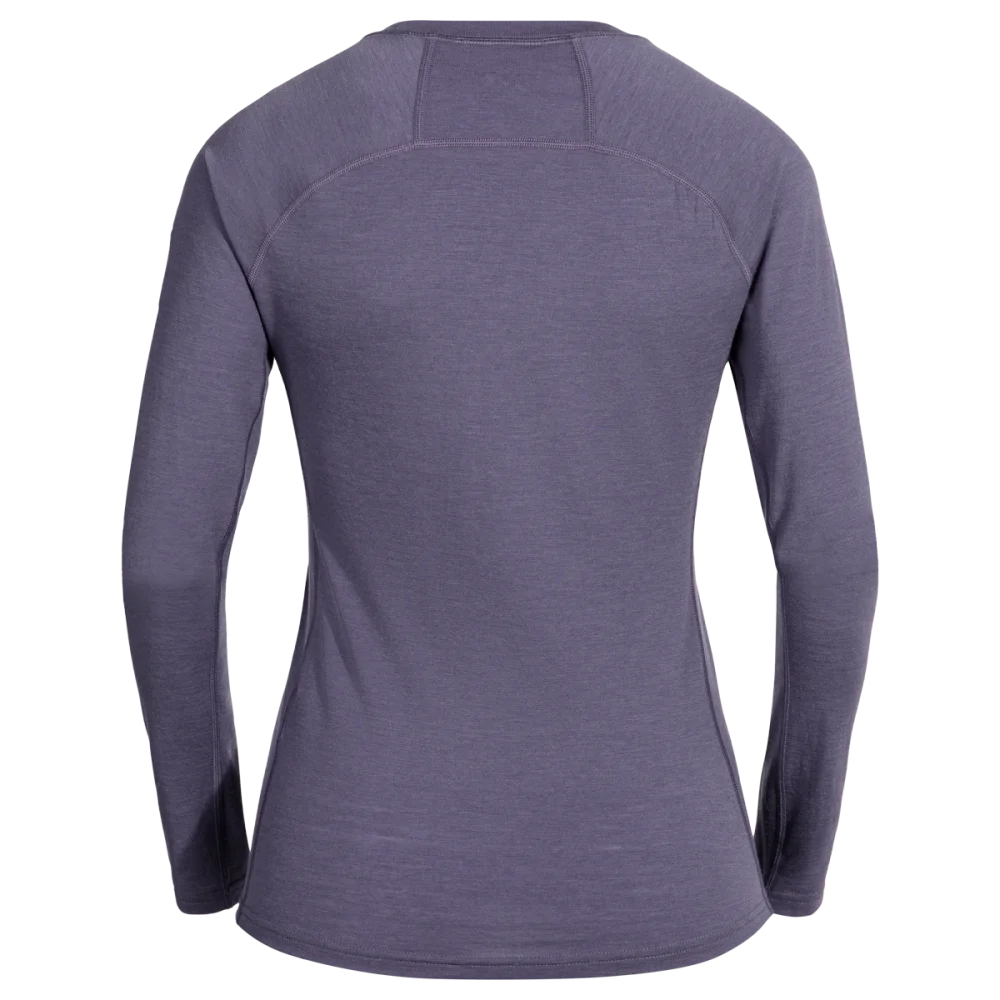 Senti Women's Merino Longsleeve — Purple