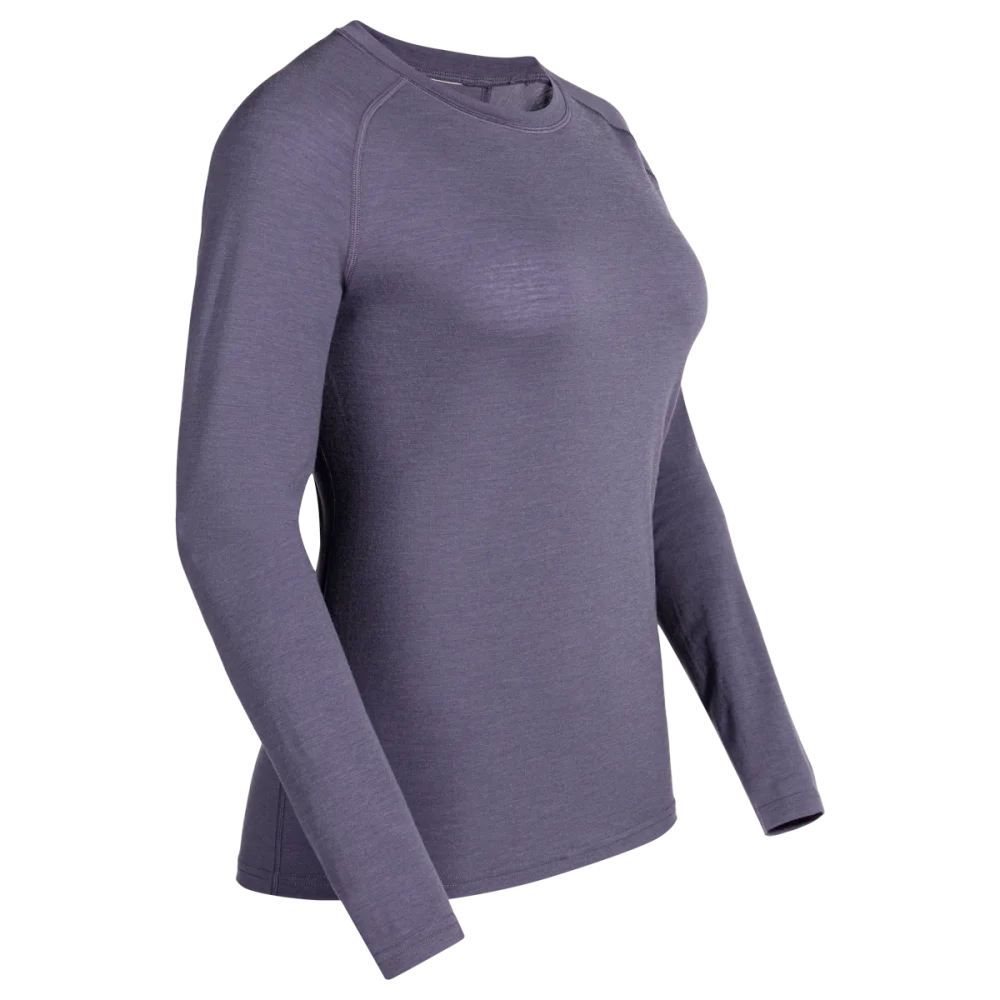 Senti Women's Merino Longsleeve — Purple