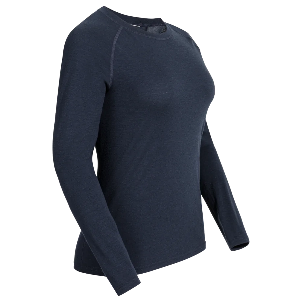Senti Women's Merino Longsleeve — Dark Navy