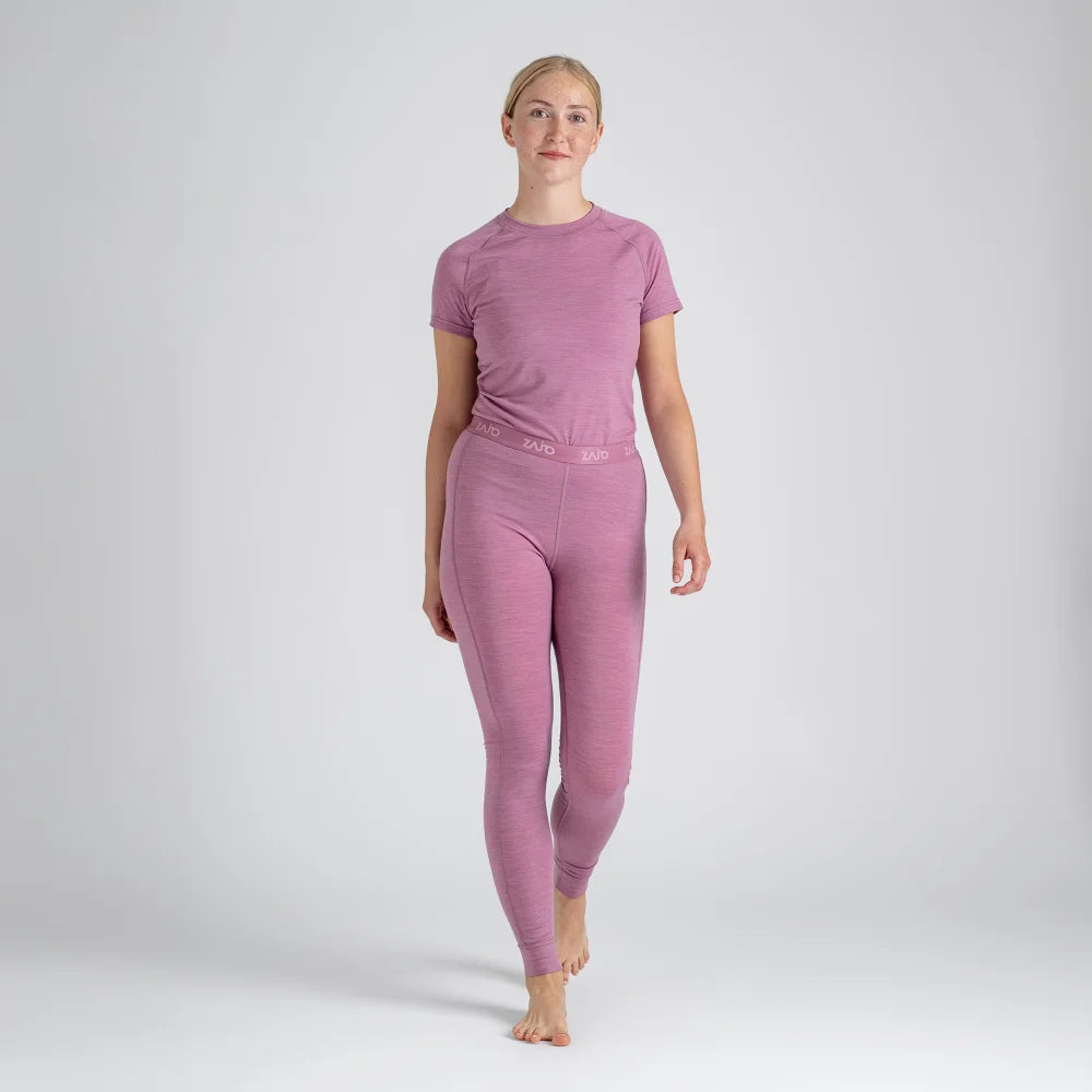Senti Women's Merino Pants — Purple