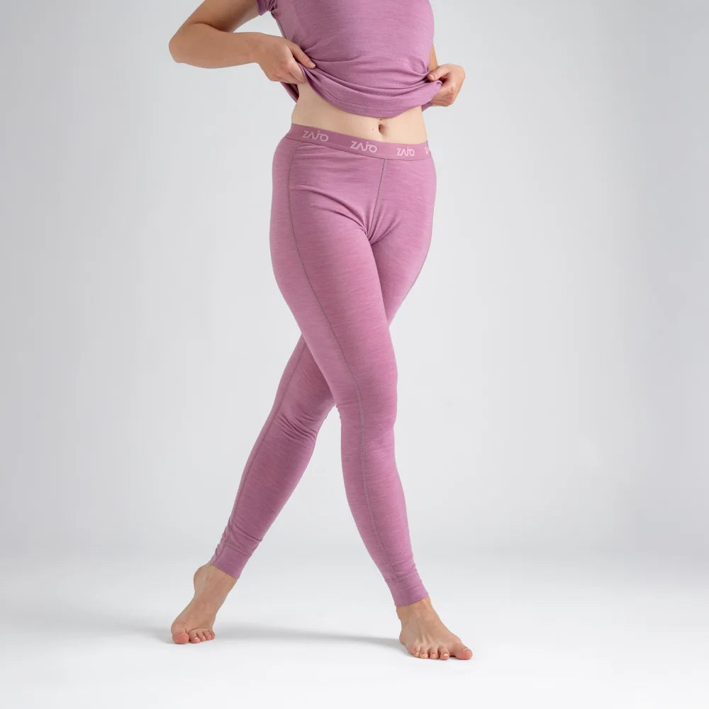 Senti Women's Merino Pants — Purple