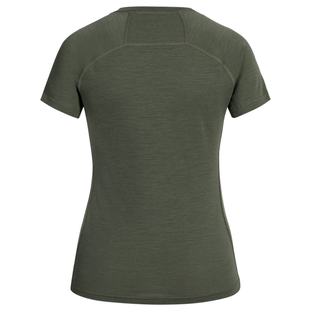 Senti Women's Merino T-shirt — Thyme Green