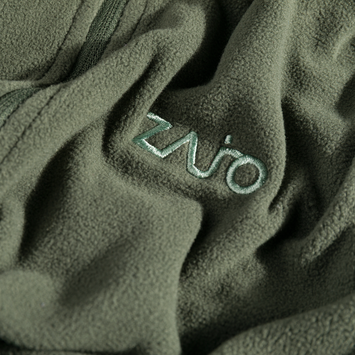 Auro Kid's Fleece Jacket —  Thyme Green