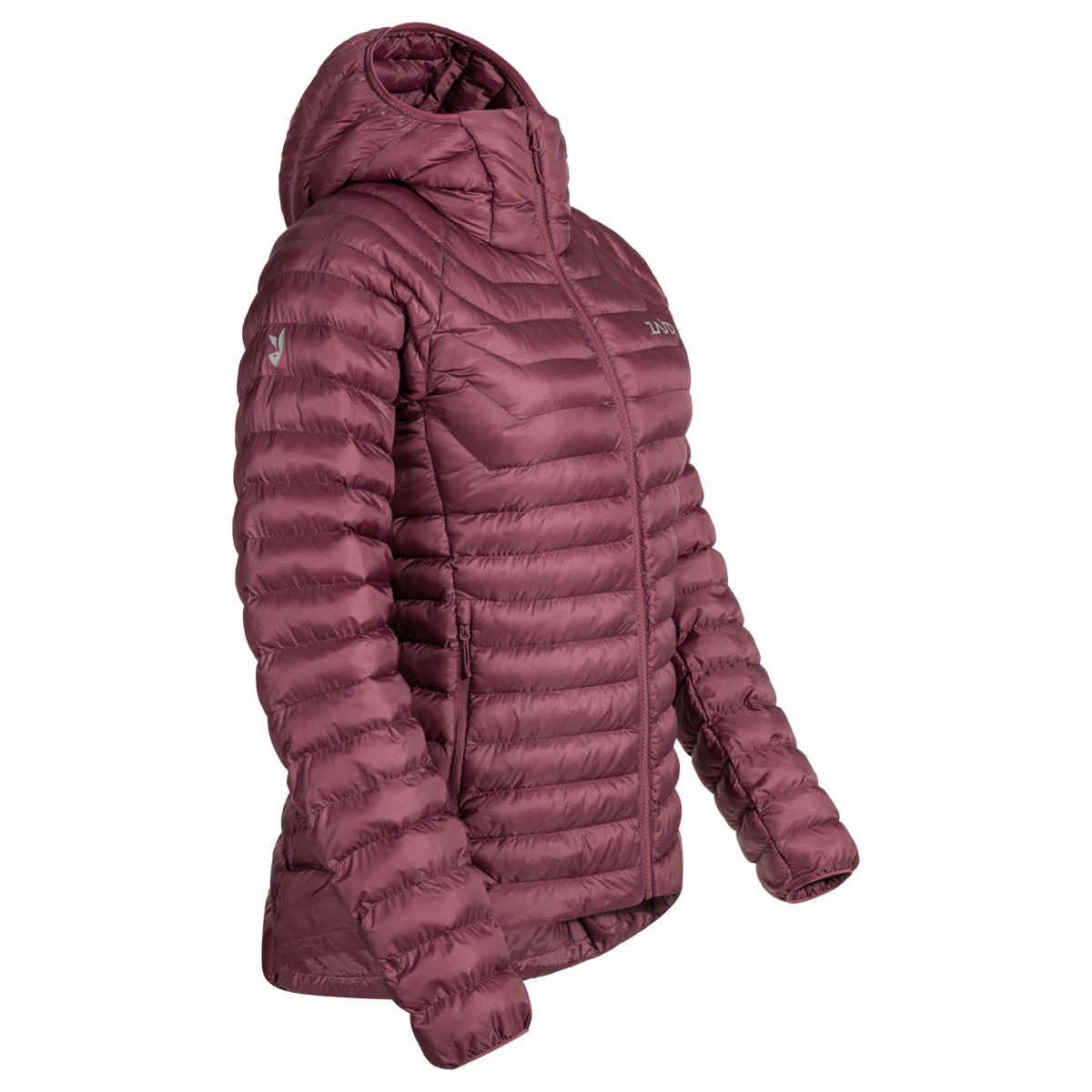 Nubaro Women's Insulated Hooded Jacket — Earth Red