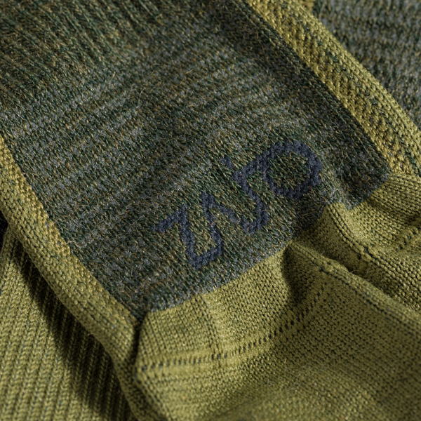 Senti Merino Mid Socks — Avocado Green