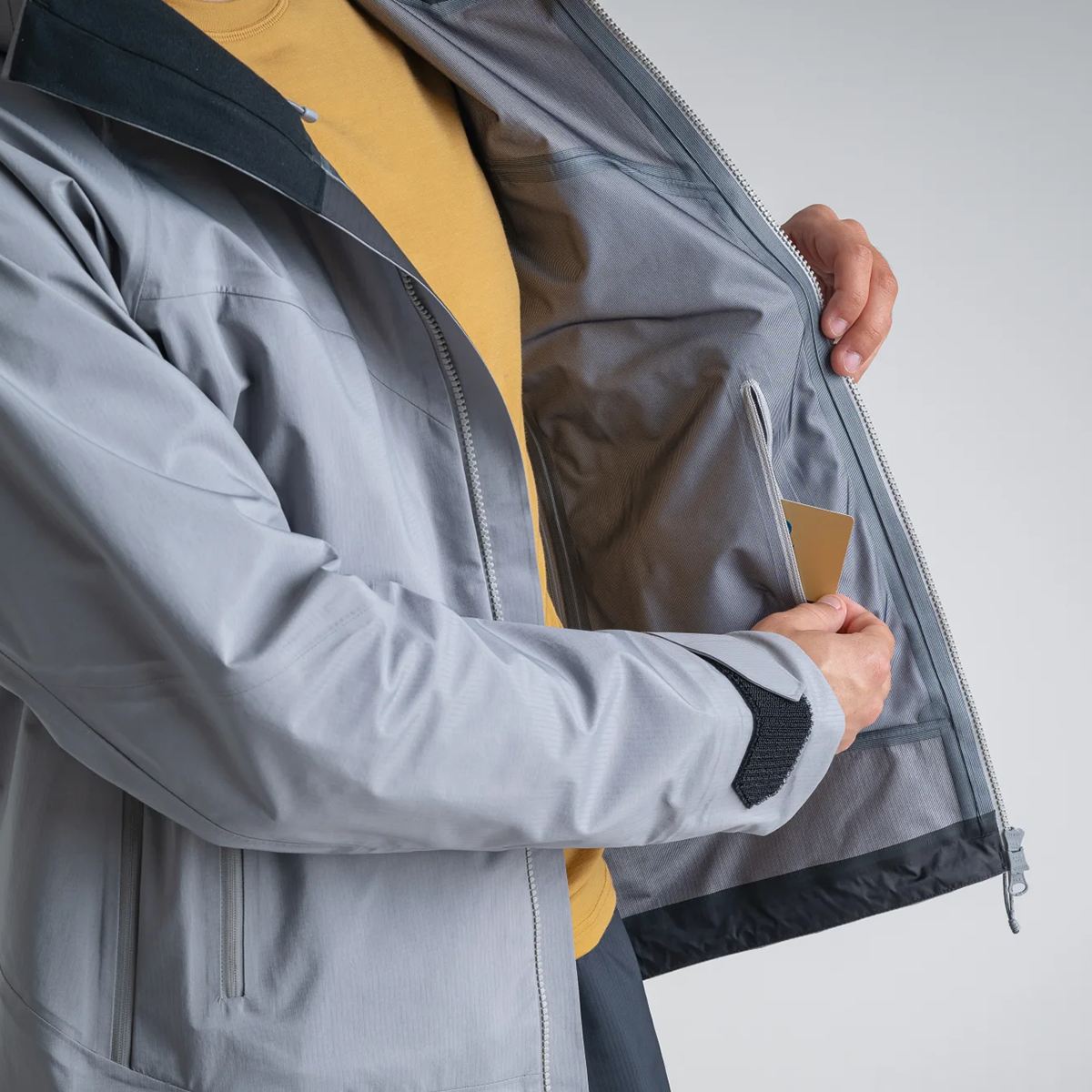 Torento Men's Waterproof 3L Jacket — Black Olive