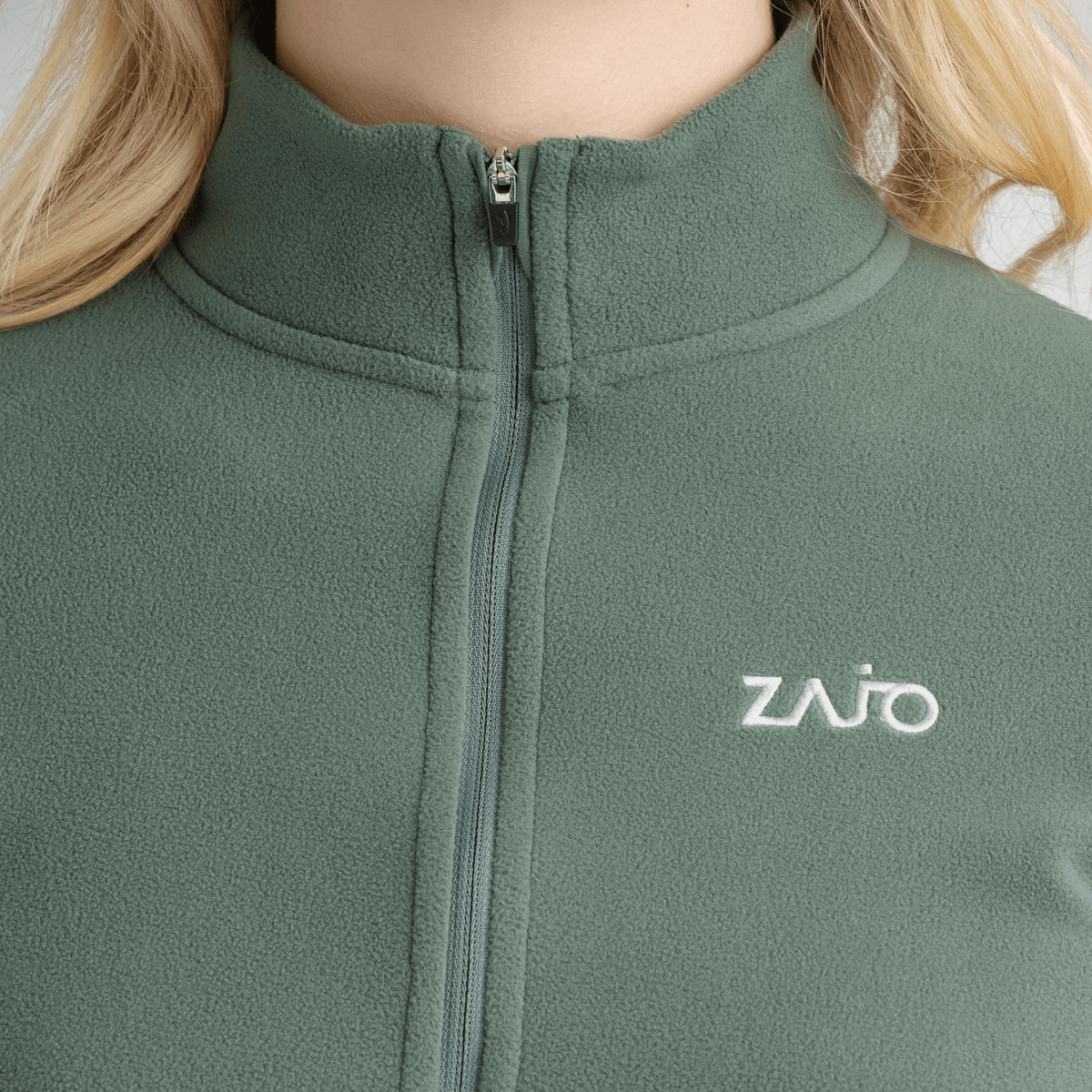 Auro Women's Fleece Zip Top — Lilac Ash