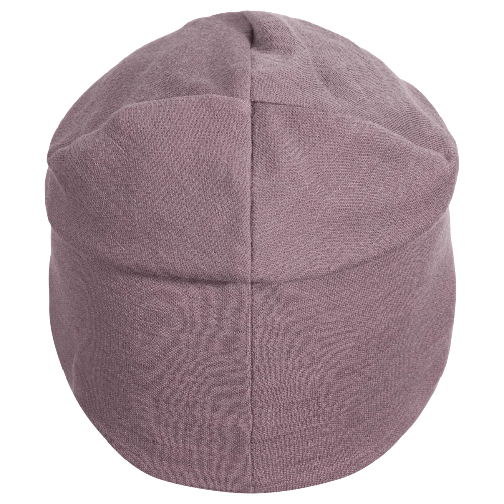 Hejma Merino Beanie — Grape Mauve