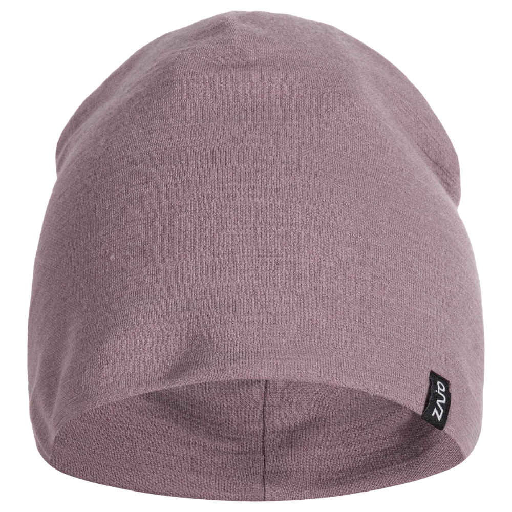 Hejma Merino Beanie — Grape Mauve