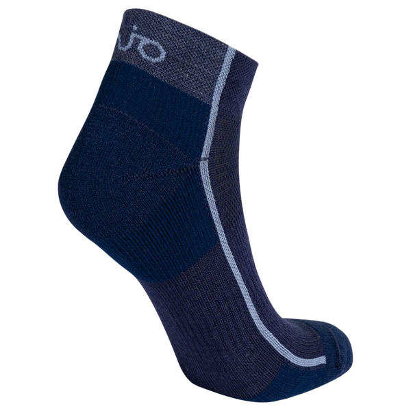 Hejma Merino Low Socks — Navy