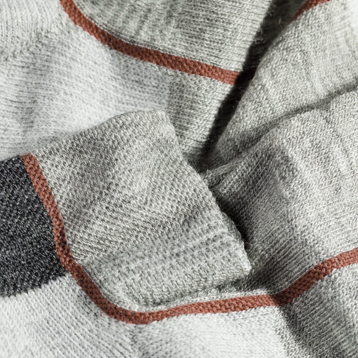 Hejma Merino Low Socks — Dove Grey