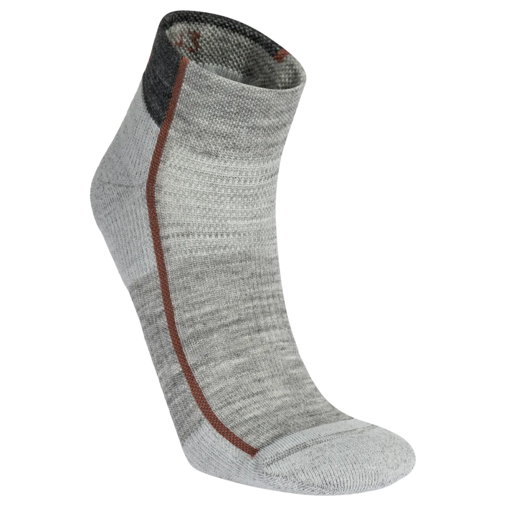 Hejma Merino Low Socks — Dove Grey