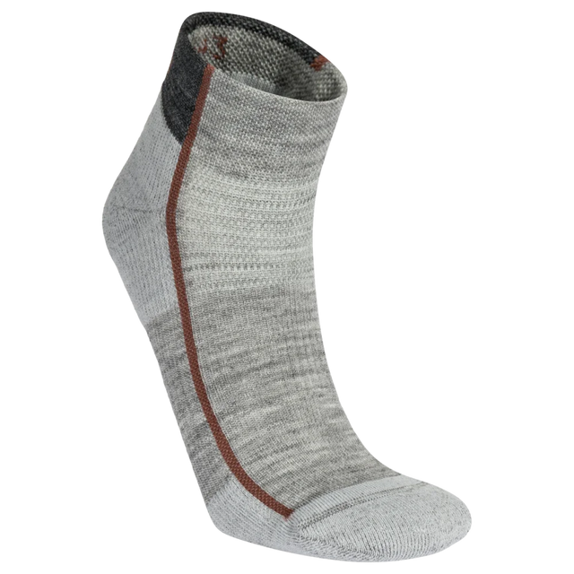 Hejma Merino Low Socks — Dove Grey