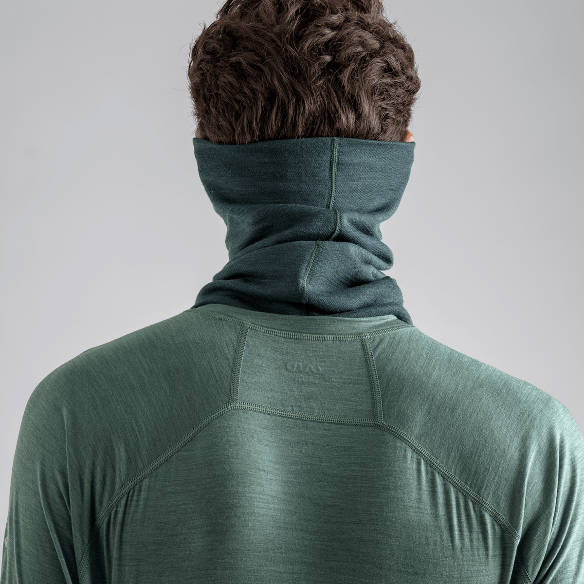 Hejma Merino Neckwarmer — Grape Mauve
