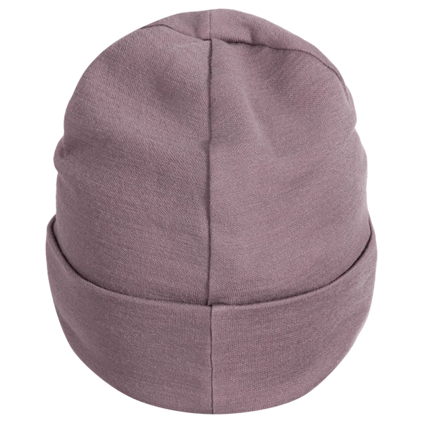 Hejma Merino Slouchy Beanie — Grape Mauve