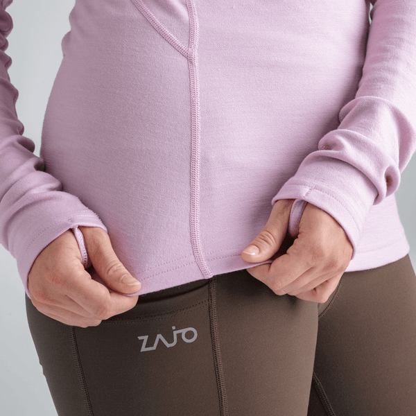 Hejma Women's Merino Longsleeve — Taupe Beige