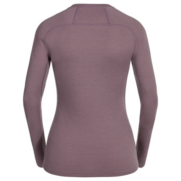 Hejma Women's Merino Longsleeve — Grape Mauve