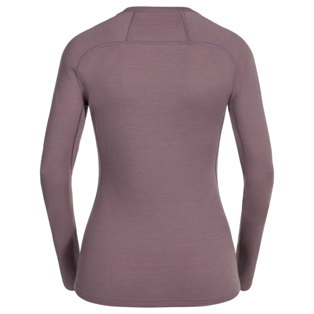 Hejma Women's Merino Longsleeve — Grape Mauve