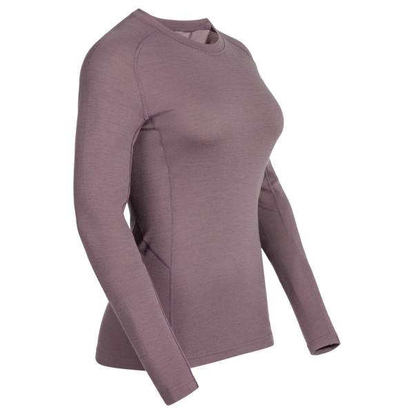 Hejma Women's Merino Longsleeve — Grape Mauve