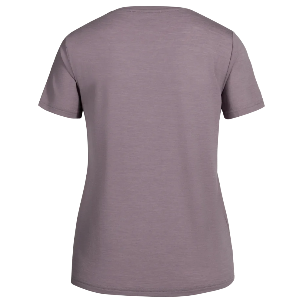 Kora Women's Merino T-shirt — Iced Mauve