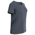Kora Women's Merino T-shirt — Grey Navy