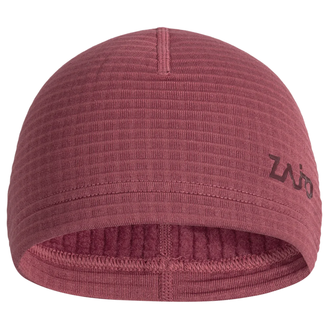 Kovri Merino Grid Beanie — Earth Red