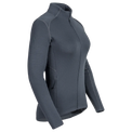 Kovri Women's Merino Grid Jacket — Grey Navy