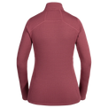 Kovri Women's Merino Grid Jacket — Earth Red