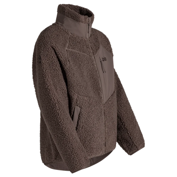 Palpo Kid's Pile Fleece Jacket — Cocoa Brown