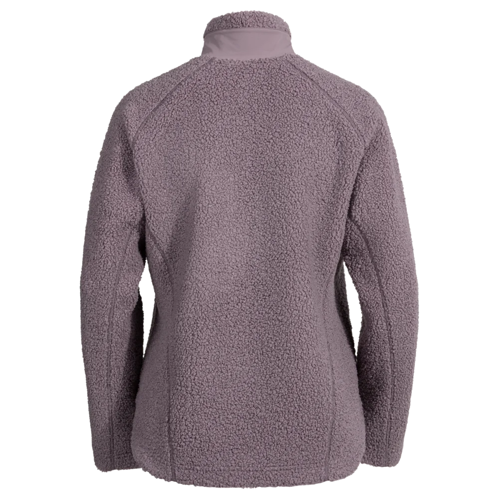 Palpo Women's Pile Fleece Jacket — Iced Mauve