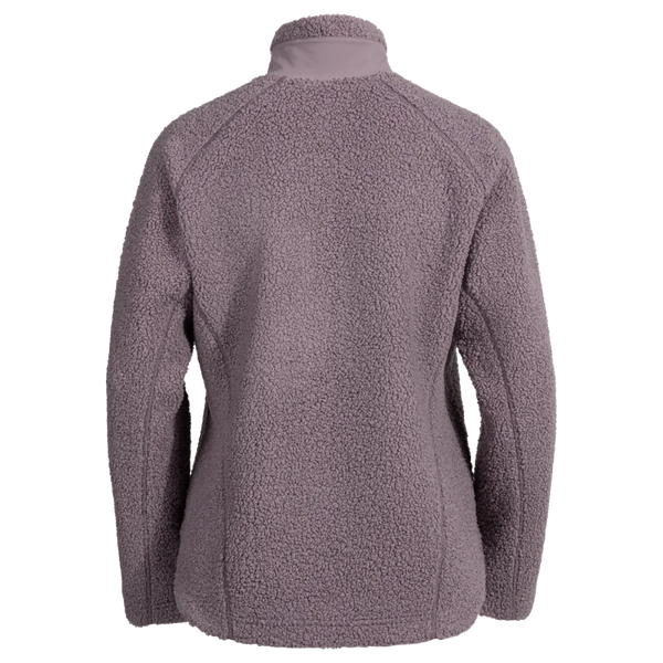 Palpo Women's Pile Fleece Jacket — Iced Mauve