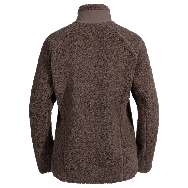 Palpo Women's Pile Fleece Jacket — Cocoa Brown