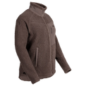 Palpo Women's Pile Fleece Jacket — Cocoa Brown