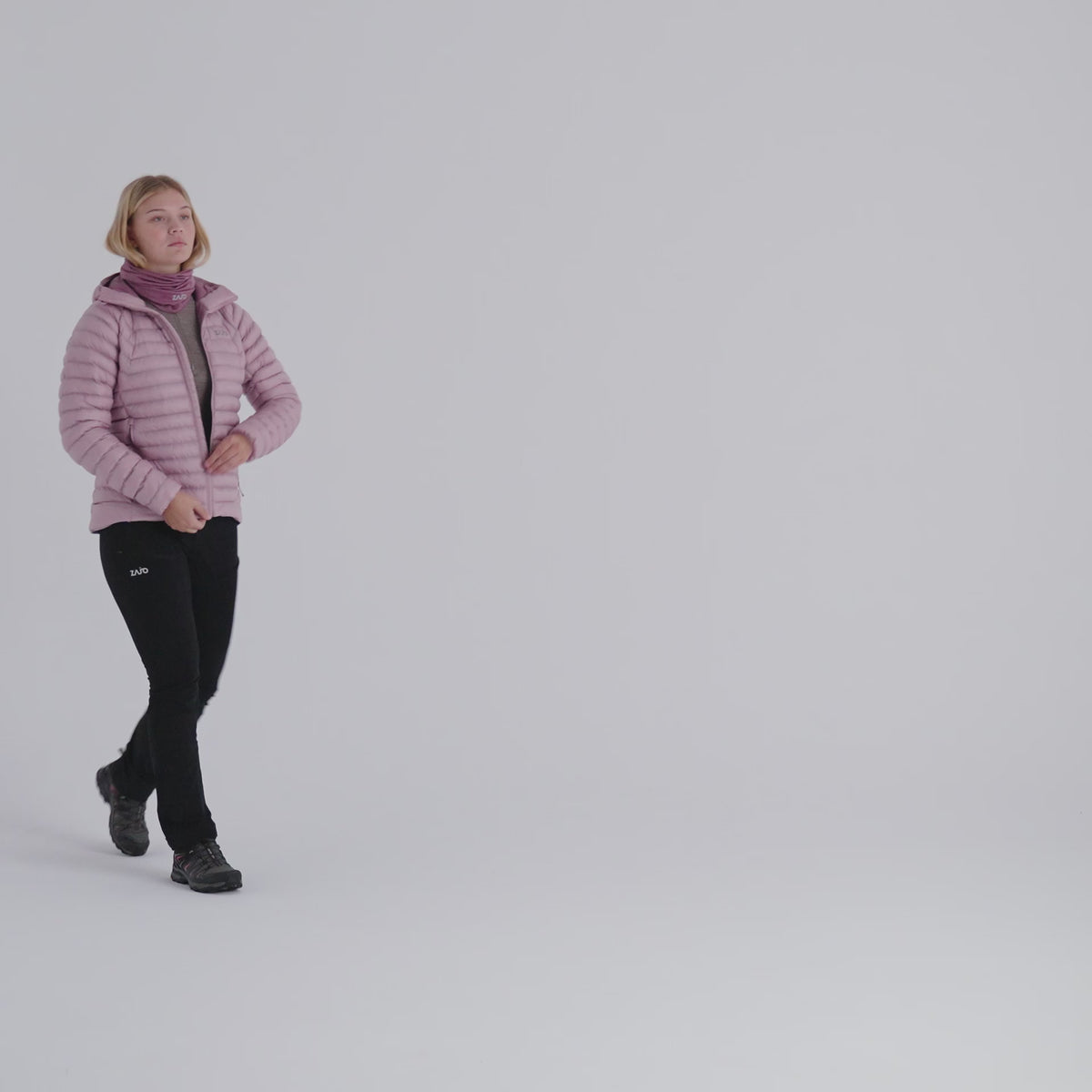 Nubaro Women's Insulated Hooded Jacket —  Lila Haze