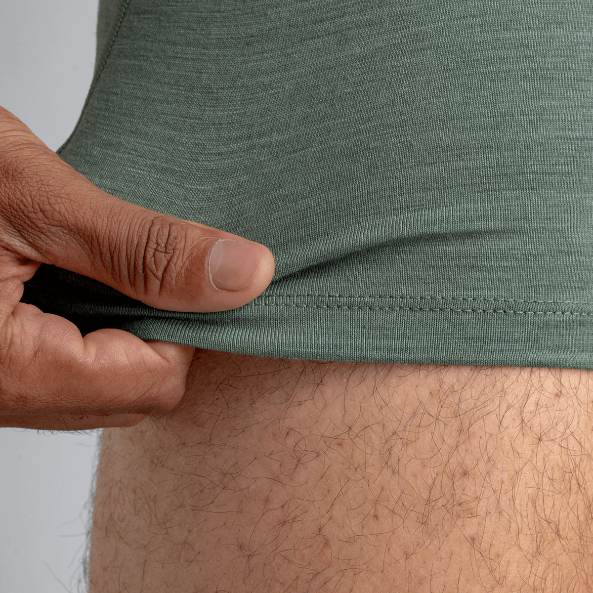Senti Men's Merino Boxer Briefs — Black
