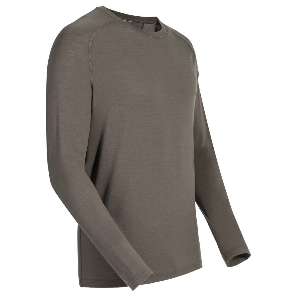 Senti Men's Merino Longsleeve — Falcon Grey