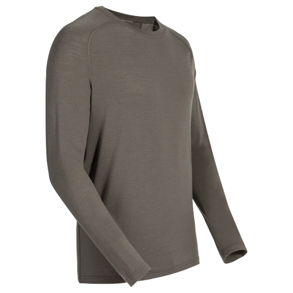 Senti Men's Merino Longsleeve — Falcon Grey