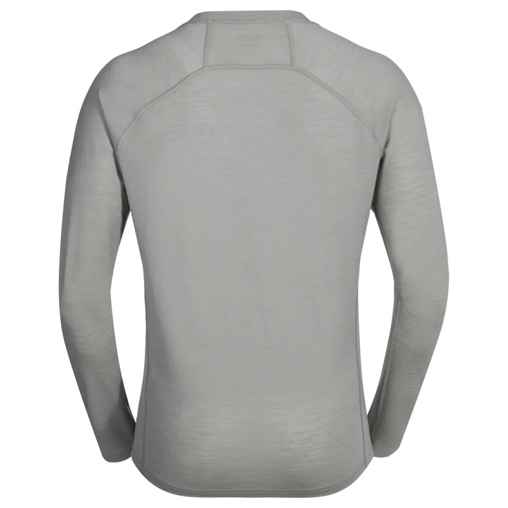 Senti Men's Merino Longsleeve — Dove Grey