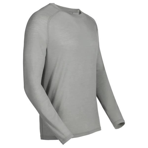 Senti Men's Merino Longsleeve — Dove Grey