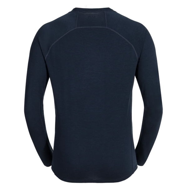 Senti Men's Merino Longsleeve — Dark Navy